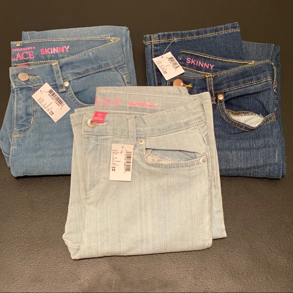 The Children’s Place Skinny Jeans Lot of 3 NWT